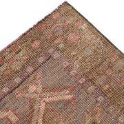 5x11 Rug For Living Room Red Brown Turkish Vintage Rug 150x338Cm