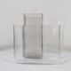 Midcentury Modern collection of ten "Ice" vases by Gullaskruf, Sweden, 1960s.