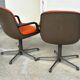 Pair Of Comforto Edition Armchairs Circa 1970