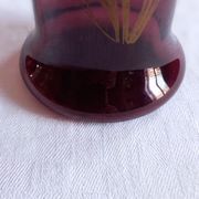 Vase vieux rose style art nouveau japonisant