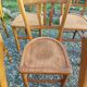 6 wooden bistro chairs, Luterma style