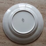 Luneville earthenware plate