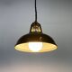 Vintage Industrial Green Painted Ceiling Lamp, 2000s