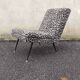 50s bouclette armchair