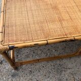 Rattan coffee table