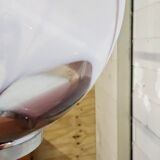 Vintage Italian design glass Carlo Moretti Murano pendant lamp