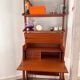 Vintage teak shelf/secretary