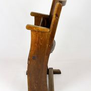 Vintage Cinema Chair TON (Thonet), 1940s Czech, Wooden Theatre Seat