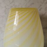 Blown glass vase Italy