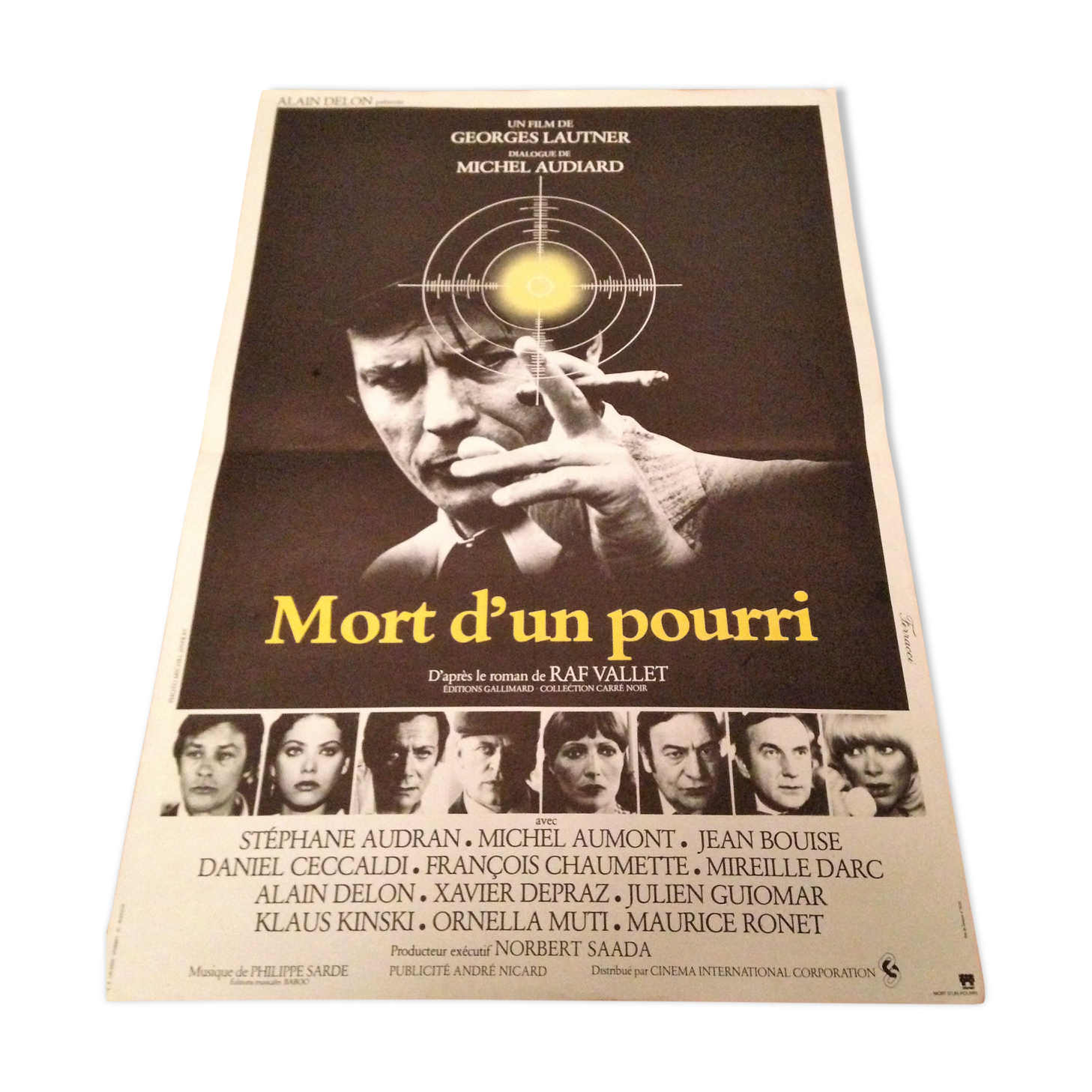 Poster of the film "Death of a rotten" 53x39cm