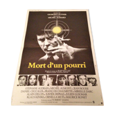 Affiche du film "Mort d'un pourri" 53x39cm