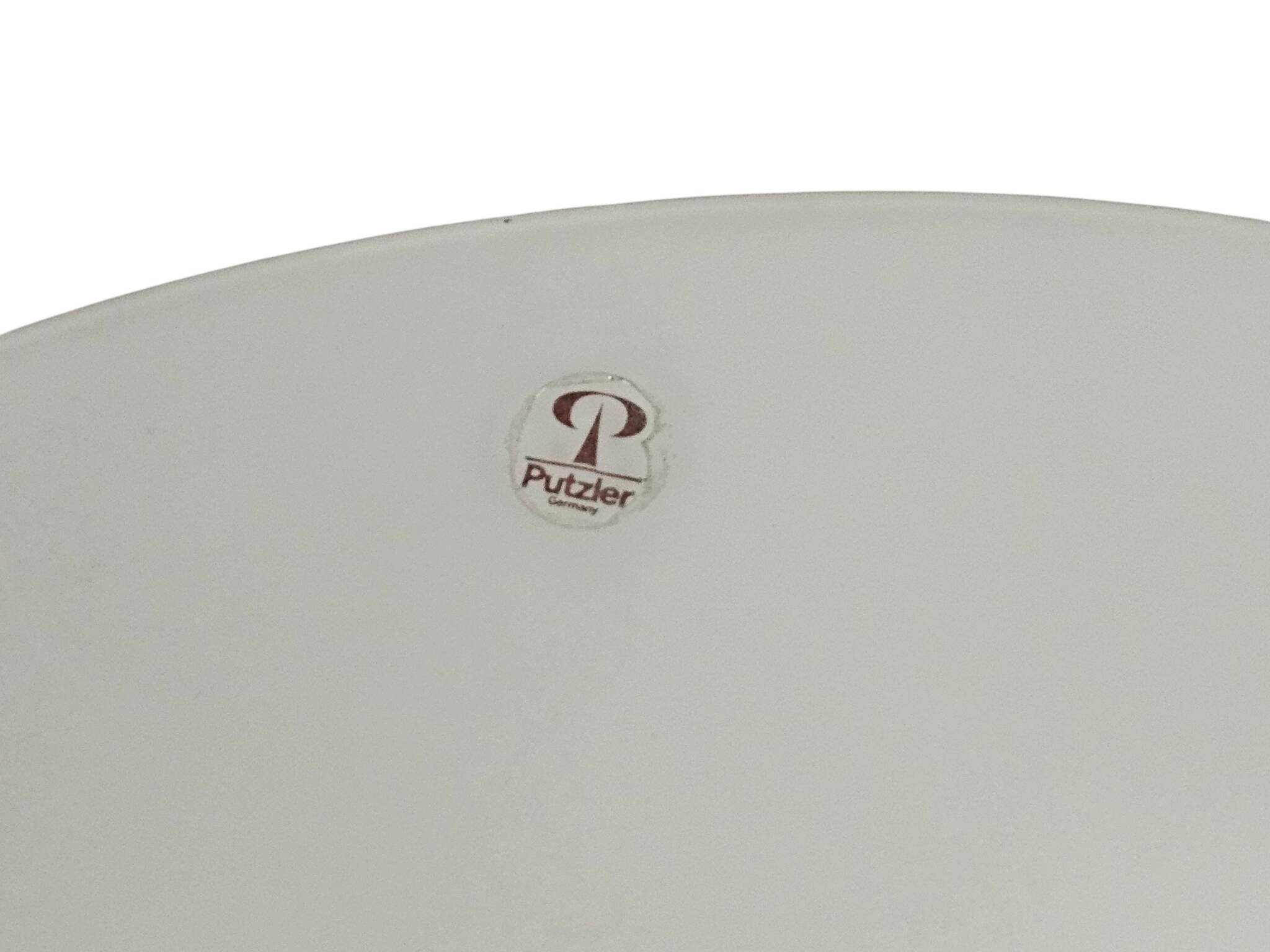 Peil & Putzler - wall lamp - model 73027 - 'Frosted glass' - metal - 80s