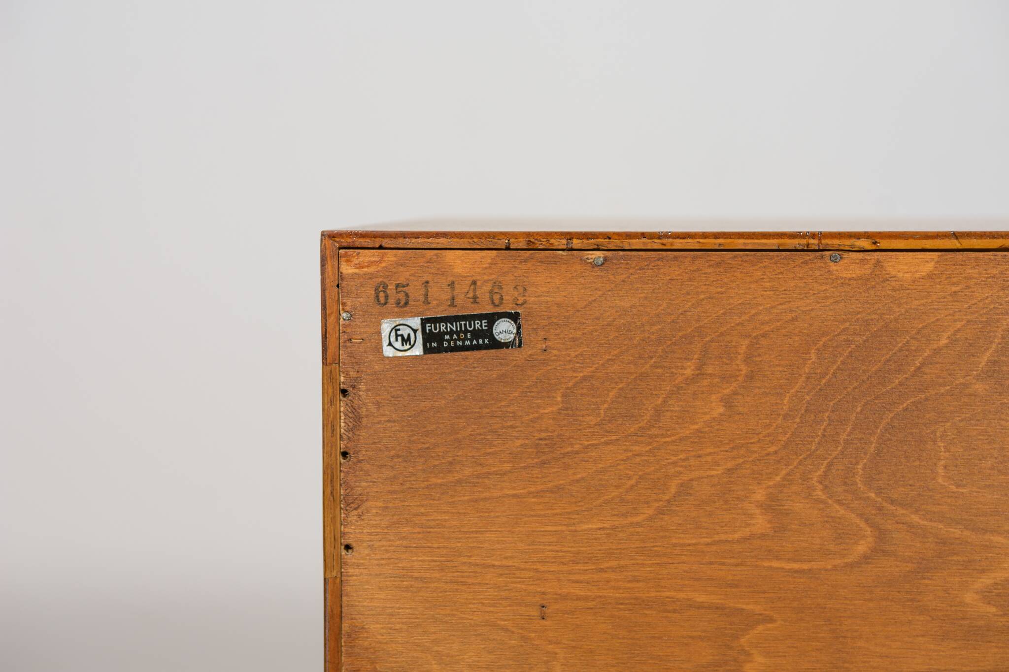 Small Mid-Century Sideboard by Kai Kristiansen for Feldballes Mobelfabrik,