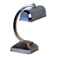 Lampe de banquier chromée et articulée,  Art Déco 1940