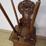 Paire de chaises alsaciennes, XIXème siècle