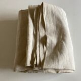Country sheet 19th in fine linen canvas not sold reserve linen
