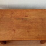 Rustic oak coffee table