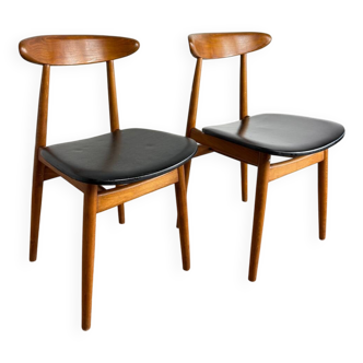 Pair of Scandinavian style chairs