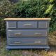 Wooden chest of drawers