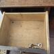 Victorian oak graduated desk – circa 1890-1910.