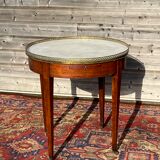 Louis XVl period mahogany bouillotte table