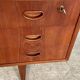 Vintage retro Danish mid-century boomerang desk 1960s