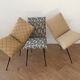 Trio of chairs from the years 70 completely renovated