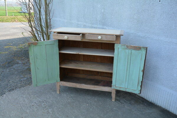 Paris buffet in natural wood