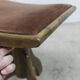 Reiner modell piano stool with vintage swivel screws 1960s