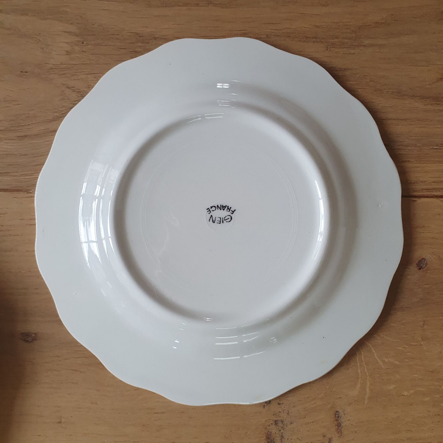 6 dessert plates Gien