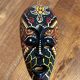 Wooden wall mask