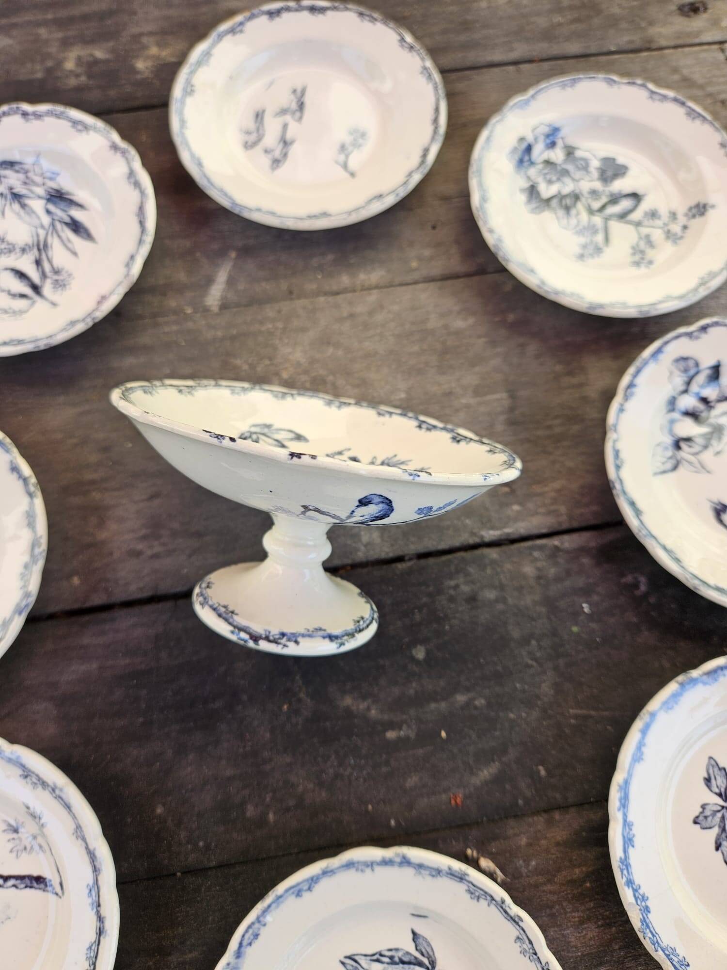 Dinette Terre de Fer Sarreguemines