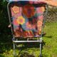 Chaise de jardin pliante seventies