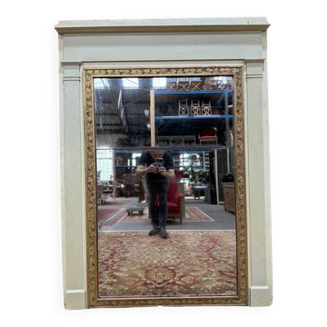 Miroir - Trumeau d'époque Louis XVI