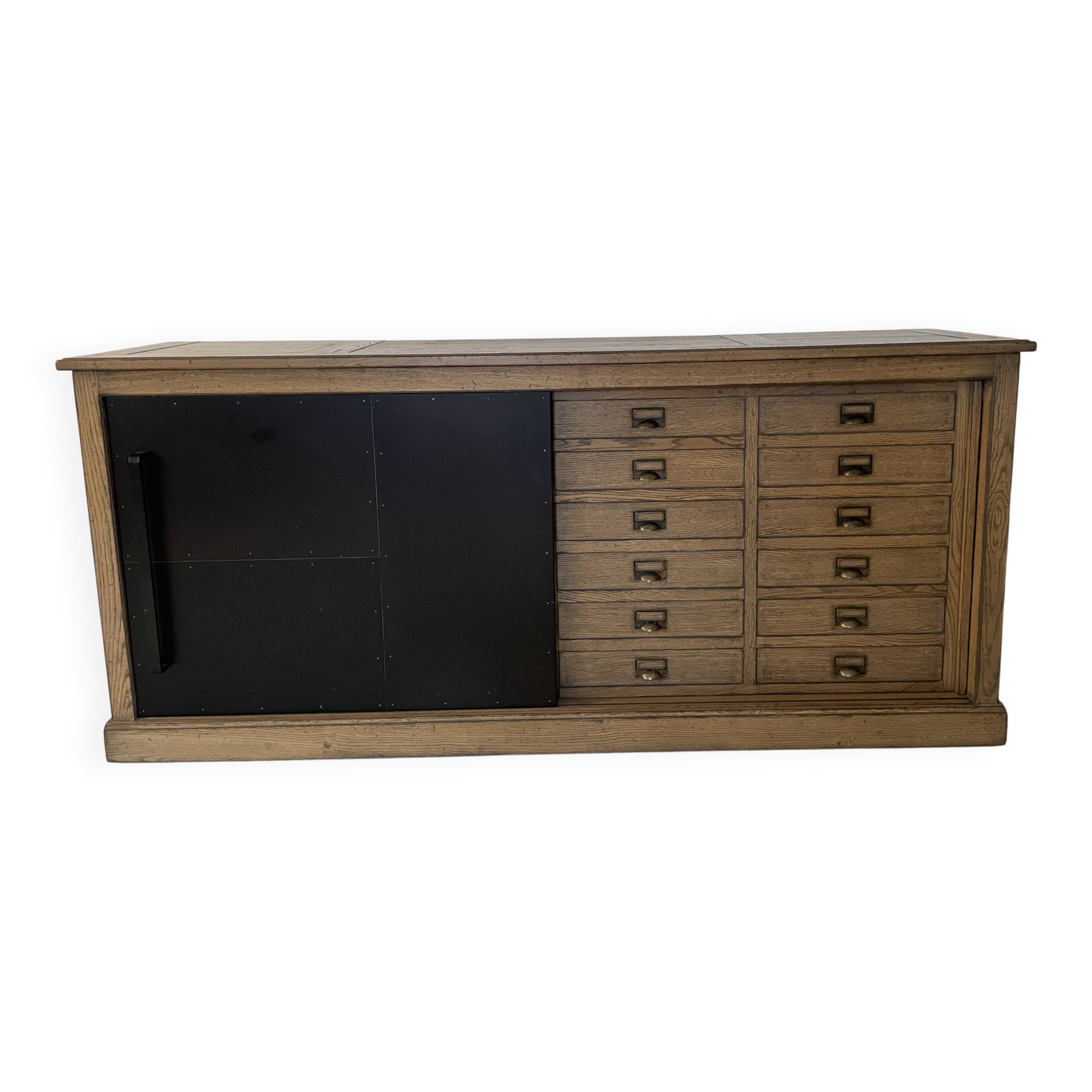 Solid oak foreman's buffet