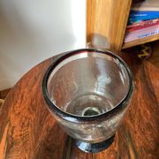 large blown glass bowl Gordes