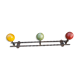 Vintage wall coat rack.