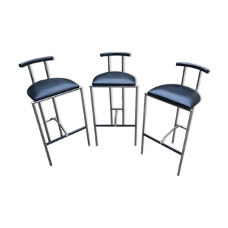 Three high chairs "Tokyo" Rodney KINSMAN
