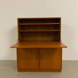 Danish Teak Secretary & Cabinet by Borge Mogensen 60s