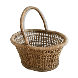 Vintage wicker basket