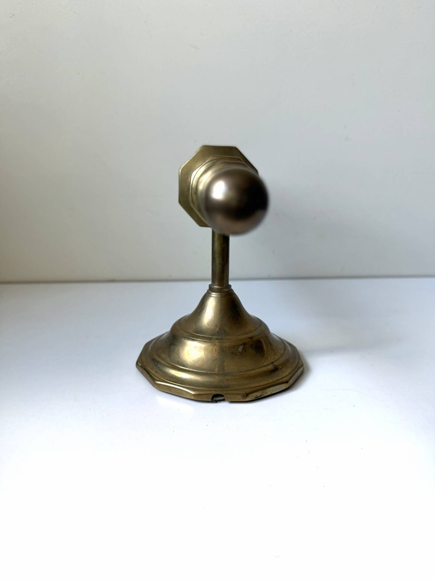 Pair of Solid Brass Antique wall lamps Sconces