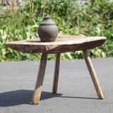 Brutalist tripod coffee table
