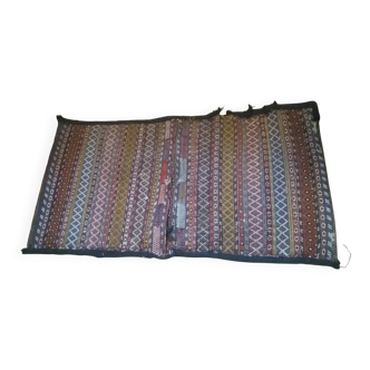 Khorjin carpet, nomadic horseman bag, Iran, wool.