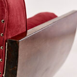 Gondole Art Deco period bench, France 1930