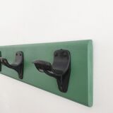 Old green coat hanger