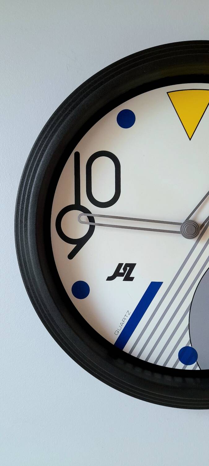 Horloge post moderne Albert Leclerc