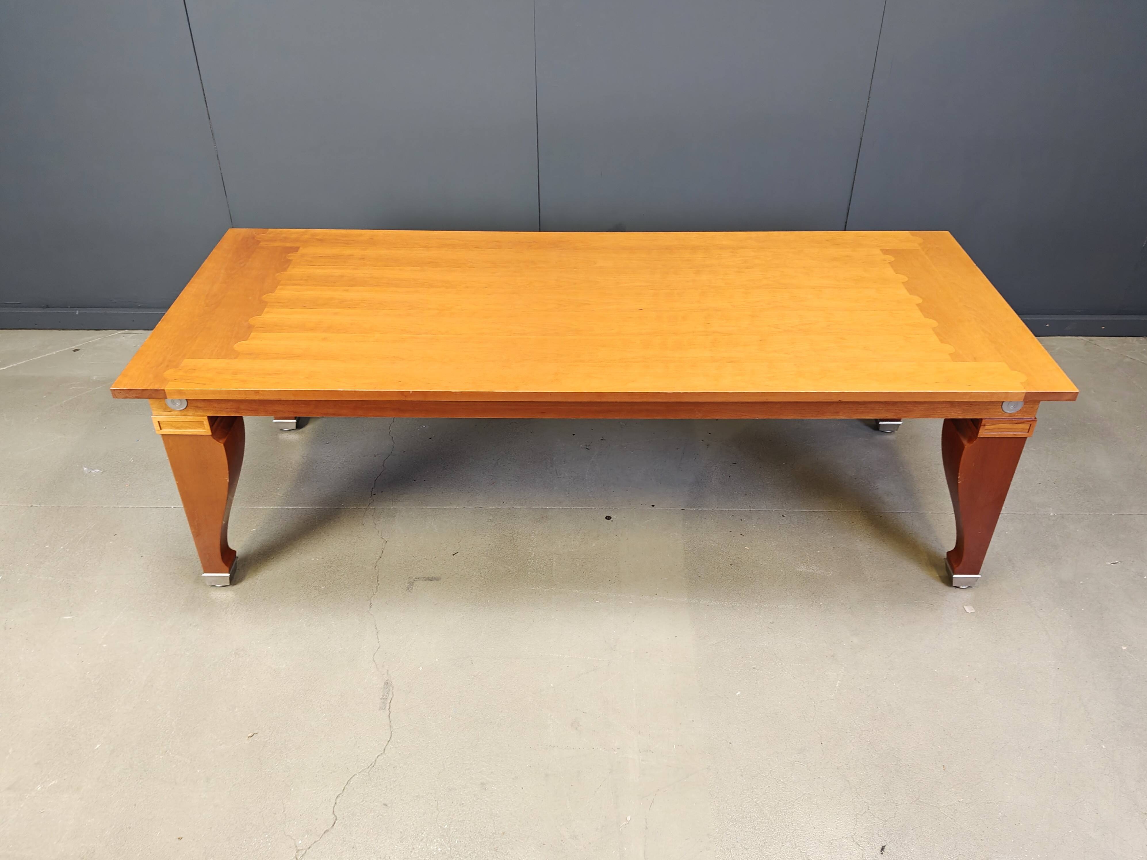 Mensa Magna Dining table by Leon Krier for Giorgetti, 1990s