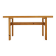 Table à manger en pin massif, Danemark, années 1980