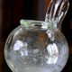 Vase in thick bubbled glass by SCHNEIDER, model by Robert-Henri Schneider.