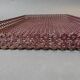 Especially table tray in perforated metal 1950.